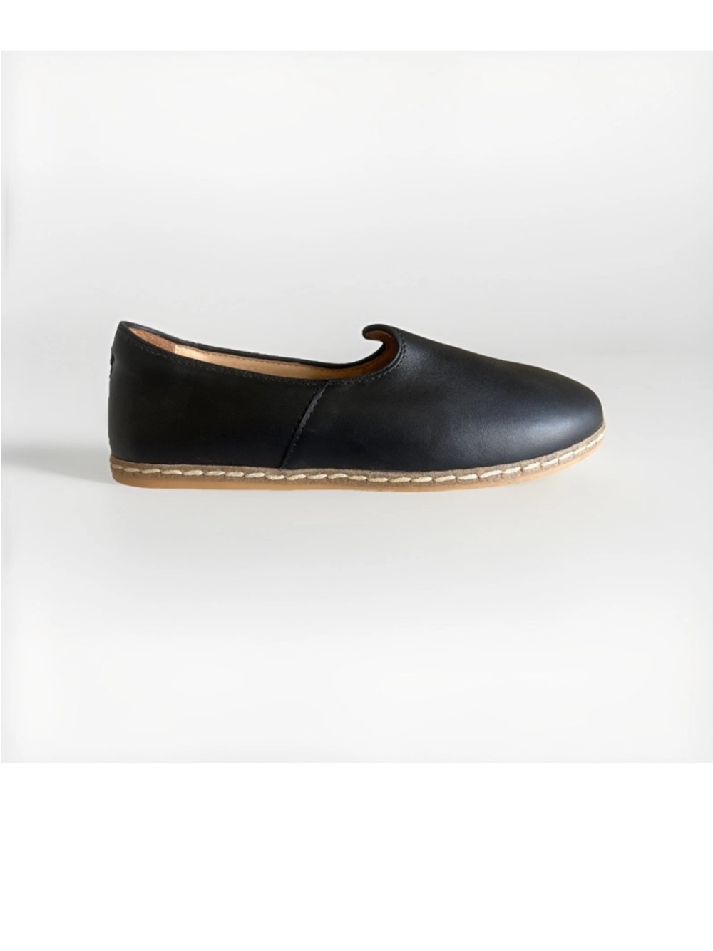 Charix Atelier Istanbul Artisan Shoes Black Slip On Size 8 (EU 39) NWOB